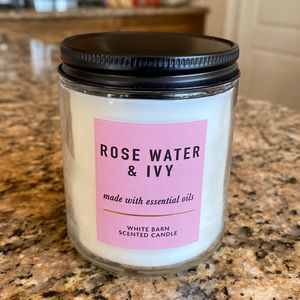 Rose Water & Ivy Candle